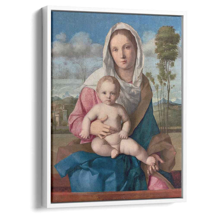 Madonna and Child in a landscape (1508) by Giovanni Bellini