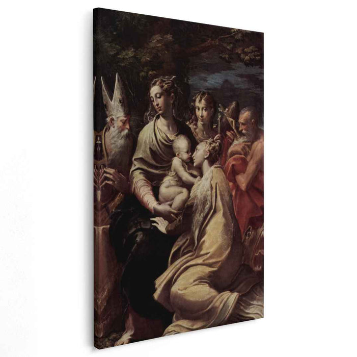 Madonna and Child with Saints (1529) by Parmigianino