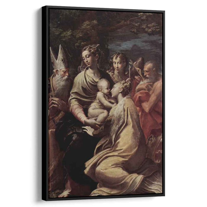 Madonna and Child with Saints (1529) by Parmigianino
