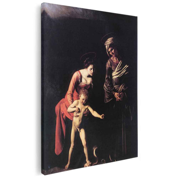 Madonna and Child with St. Anne (1606) by Caravaggio