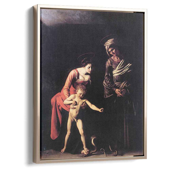 Madonna and Child with St. Anne (1606) by Caravaggio