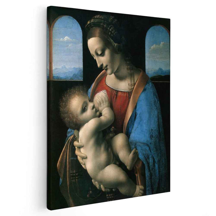 Madonna Litta (Madonna and the Child) (1490) by Leonardo da Vinci
