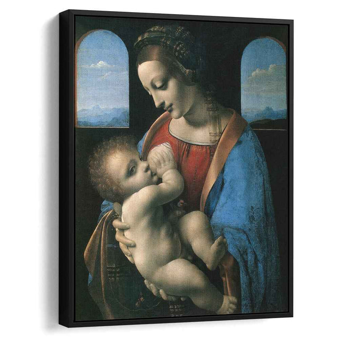 Madonna Litta (Madonna and the Child) (1490) by Leonardo da Vinci