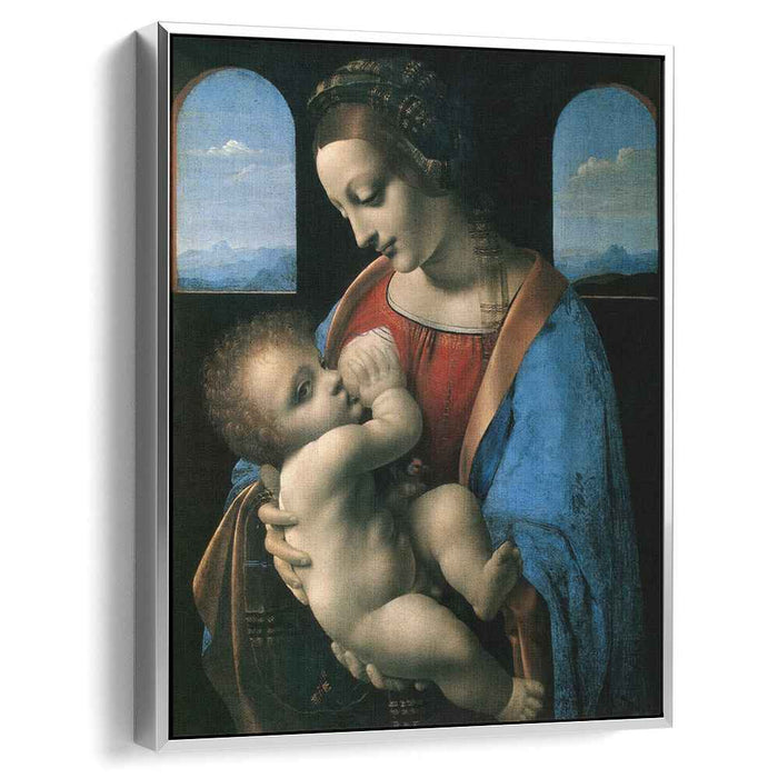 Madonna Litta (Madonna and the Child) (1490) by Leonardo da Vinci