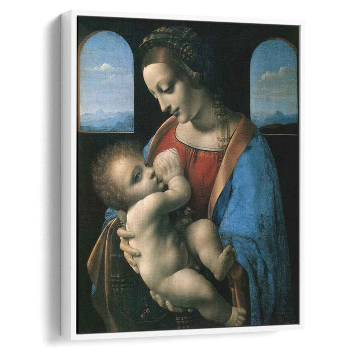 Madonna Litta (Madonna and the Child) (1490) by Leonardo da Vinci