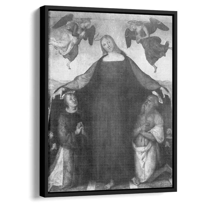 Madonna of Mercy with the saints and Stephen Jerome (1512) by Pietro Perugino