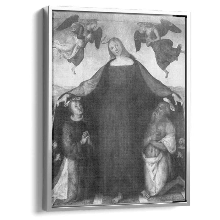 Madonna of Mercy with the saints and Stephen Jerome (1512) by Pietro Perugino