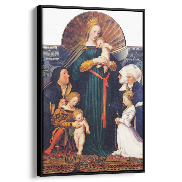 Madonna of the Burgermeister Meyer (1528) by Hans Holbein the Younger