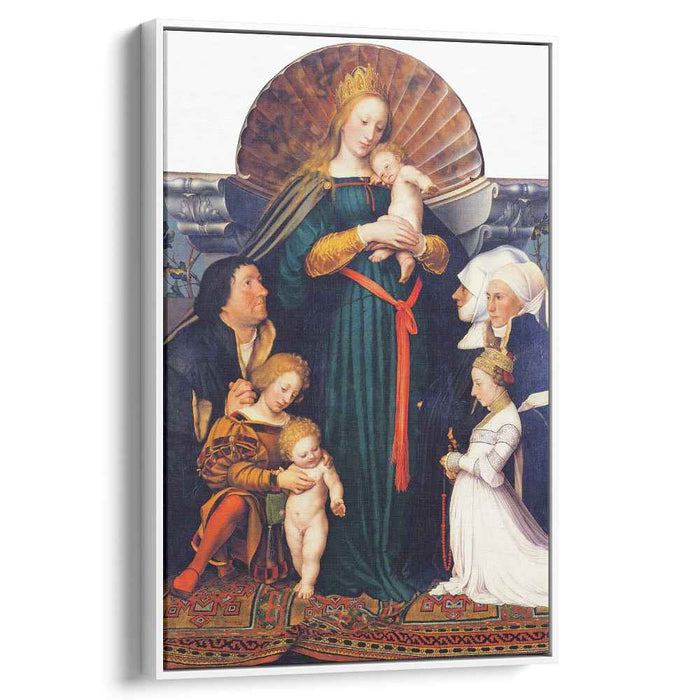 Madonna of the Burgermeister Meyer (1528) by Hans Holbein the Younger