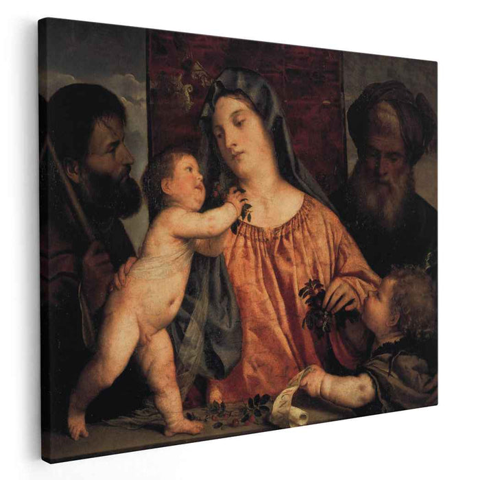 Madonna of the Cherries (1515) by Titian