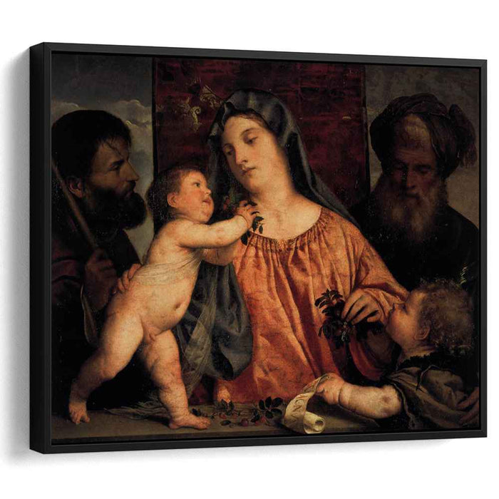 Madonna of the Cherries (1515) by Titian