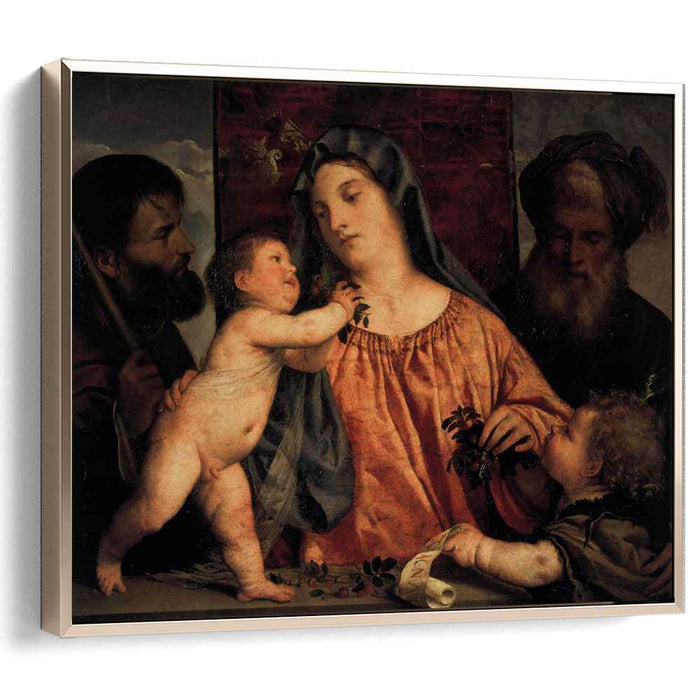 Madonna of the Cherries (1515) by Titian