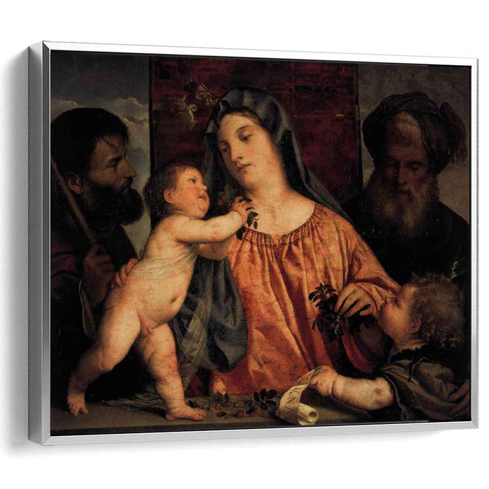 Madonna of the Cherries (1515) by Titian