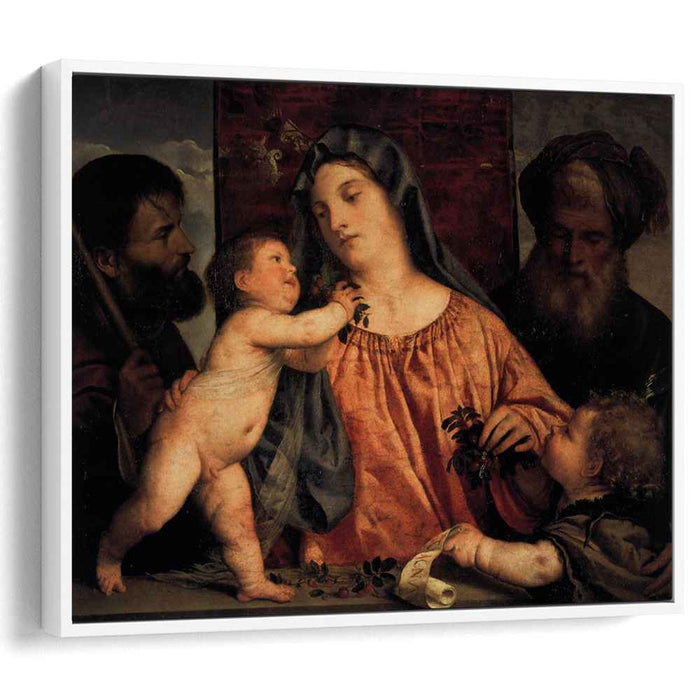 Madonna of the Cherries (1515) by Titian