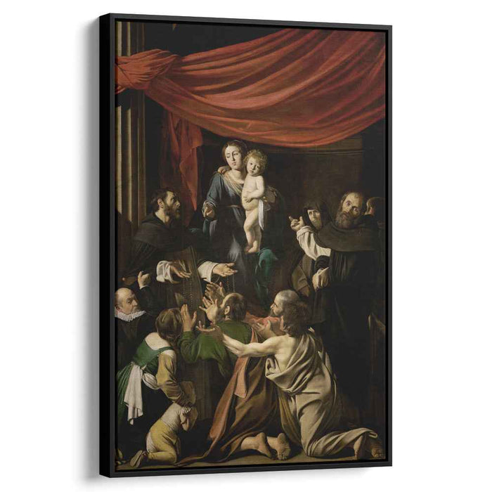 Madonna of the Rosary (Madonna del Rosario) (1607) by Caravaggio