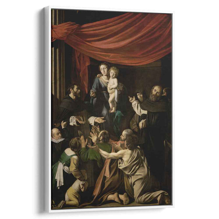 Madonna of the Rosary (Madonna del Rosario) (1607) by Caravaggio