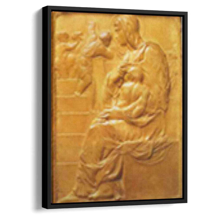 Madonna of the Stairs (1490) by Michelangelo