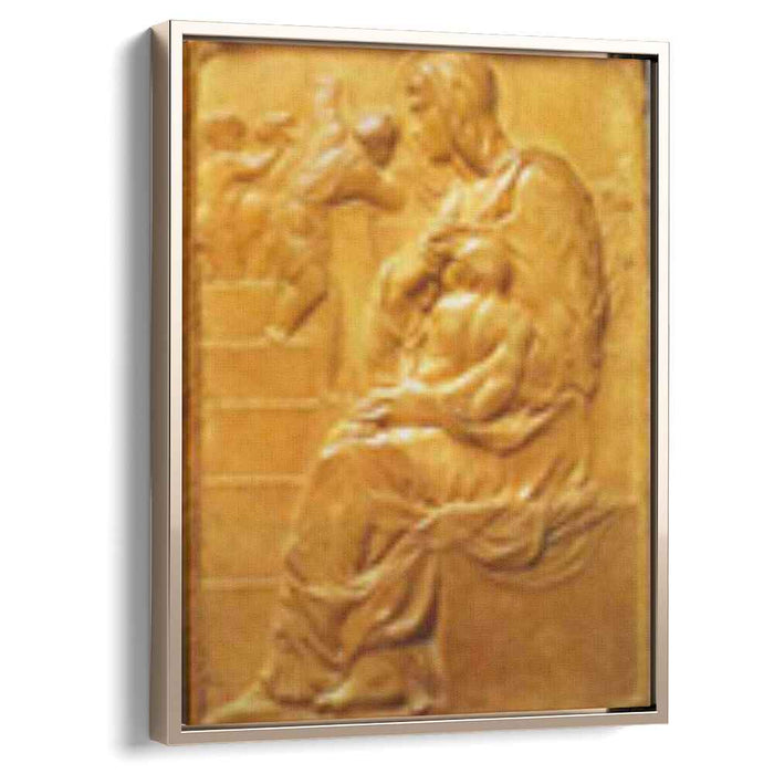 Madonna of the Stairs (1490) by Michelangelo