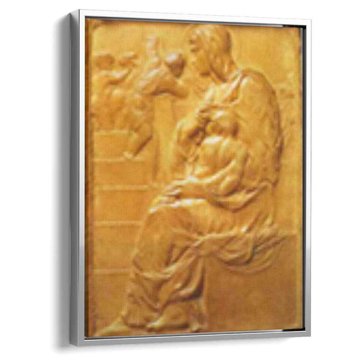 Madonna of the Stairs (1490) by Michelangelo