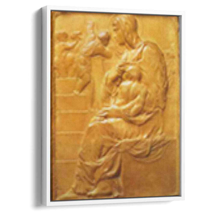 Madonna of the Stairs (1490) by Michelangelo