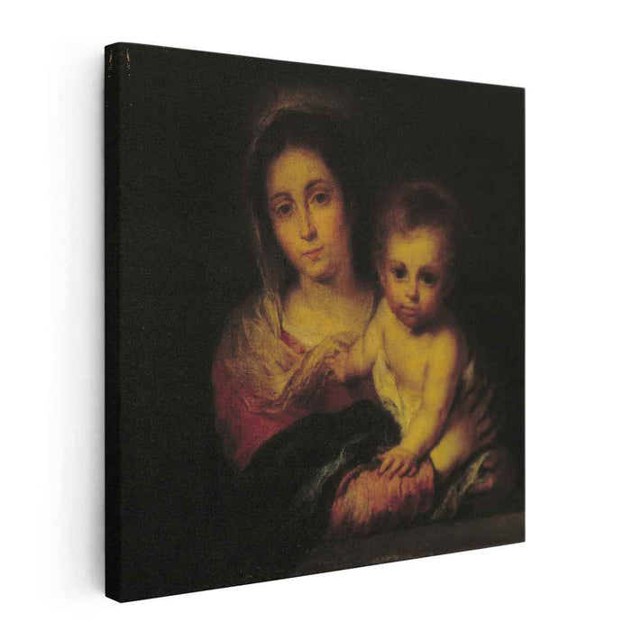 Madonna with a Napkin (1666) by Bartolome Esteban Murillo