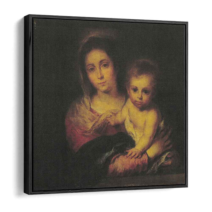 Madonna with a Napkin (1666) by Bartolome Esteban Murillo