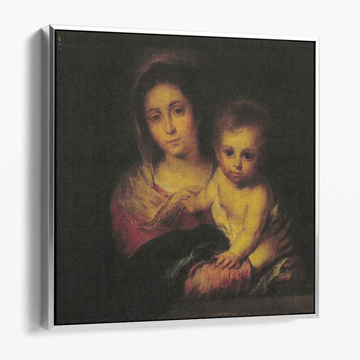 Madonna with a Napkin (1666) by Bartolome Esteban Murillo