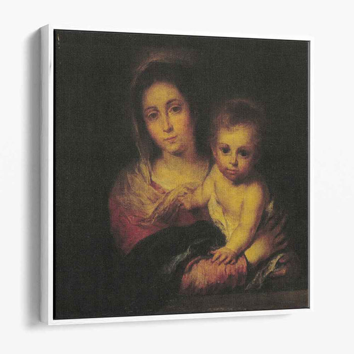 Madonna with a Napkin (1666) by Bartolome Esteban Murillo