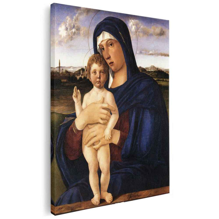 Madonna with Blessing Child (1480) by Giovanni Bellini