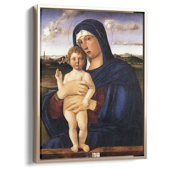 Madonna with Blessing Child (1480) by Giovanni Bellini