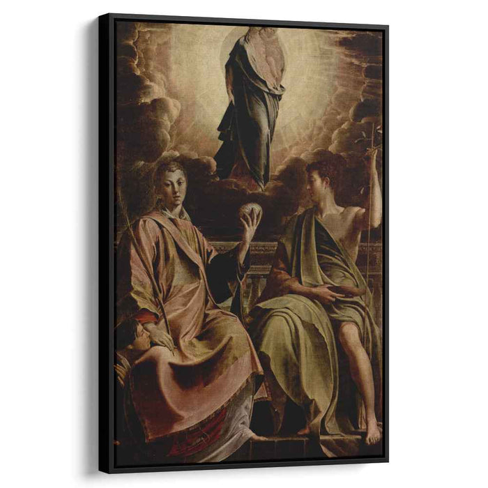 Madonna with St. Stephen and St. John the Baptist (1540) by Parmigianino