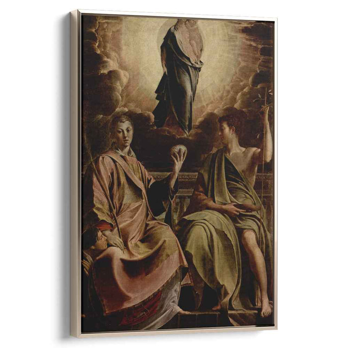 Madonna with St. Stephen and St. John the Baptist (1540) by Parmigianino