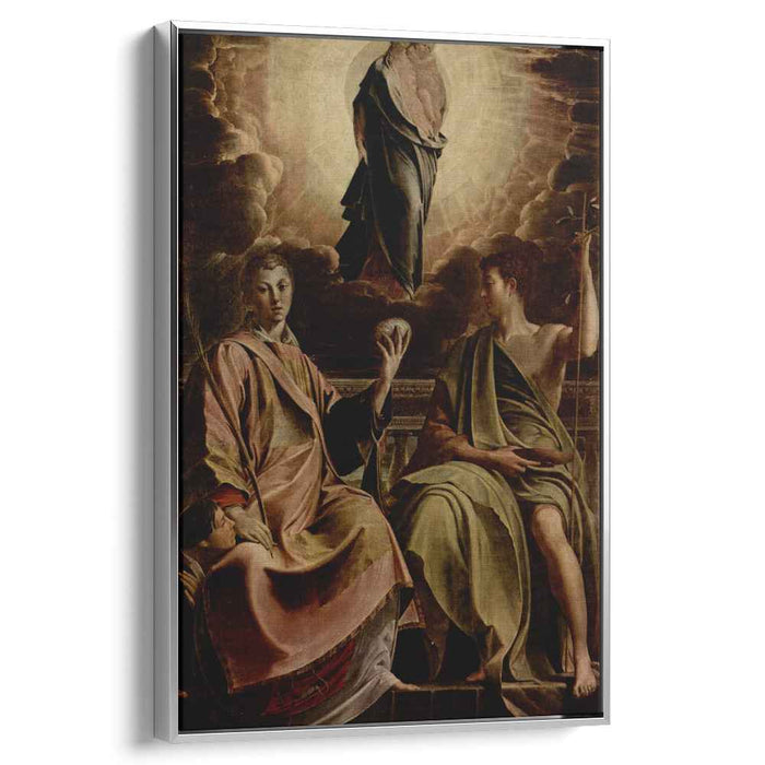 Madonna with St. Stephen and St. John the Baptist (1540) by Parmigianino