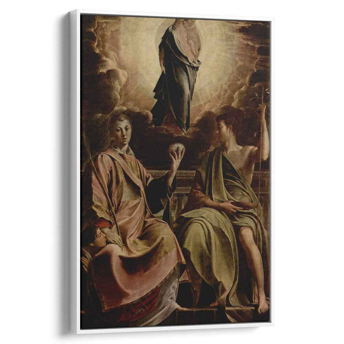 Madonna with St. Stephen and St. John the Baptist (1540) by Parmigianino