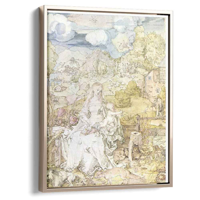 Madonna with the many animals (1503) by Albrecht Durer