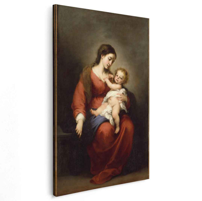Virgin and Child (1680) by Bartolome Esteban Murillo