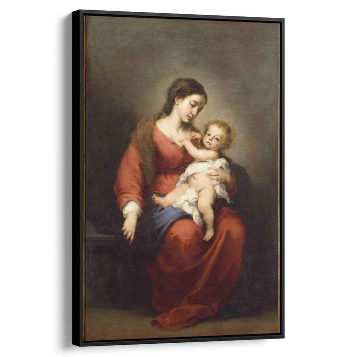 Virgin and Child (1680) by Bartolome Esteban Murillo