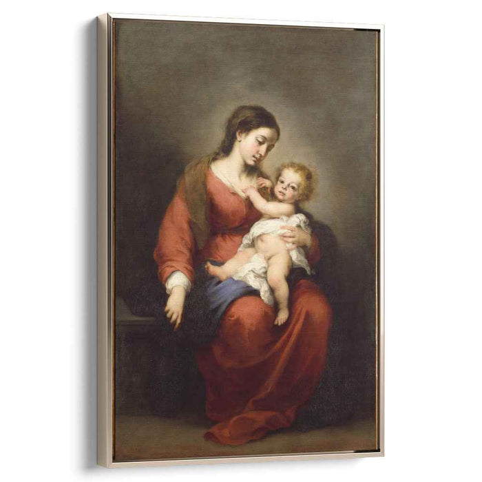 Virgin and Child (1680) by Bartolome Esteban Murillo