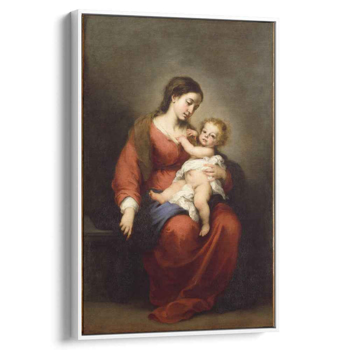 Virgin and Child (1680) by Bartolome Esteban Murillo