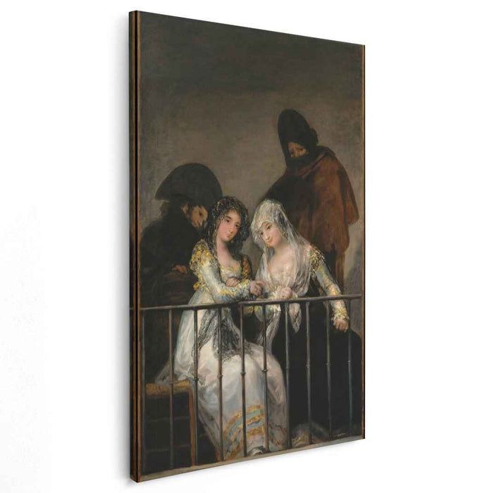 Majas on a Balcony (1808) by Francisco Goya