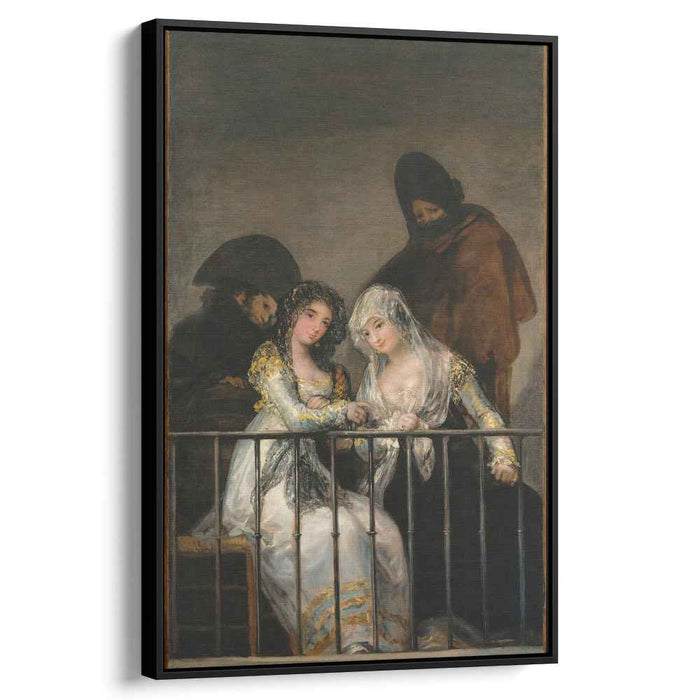 Majas on a Balcony (1808) by Francisco Goya