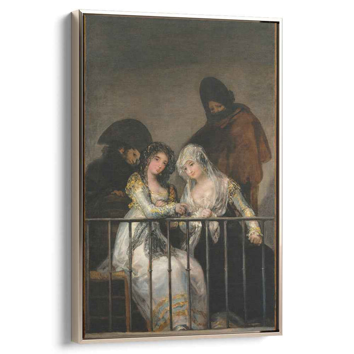 Majas on a Balcony (1808) by Francisco Goya