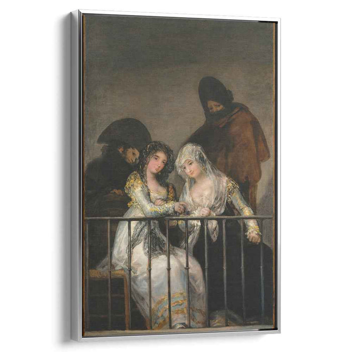 Majas on a Balcony (1808) by Francisco Goya