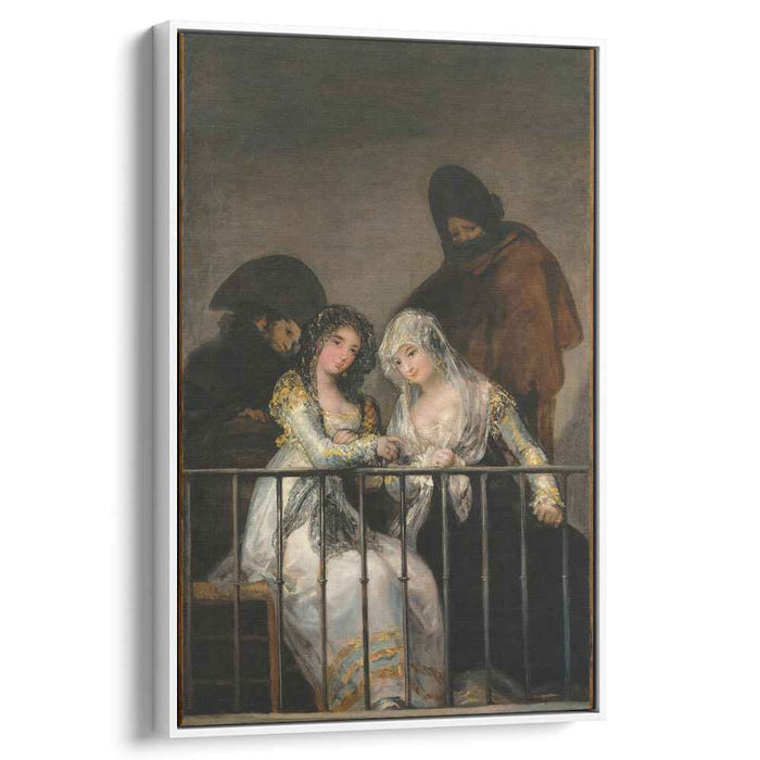 Majas on a Balcony (1808) by Francisco Goya