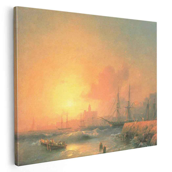 Malaga (1854) by Ivan Aivazovsky