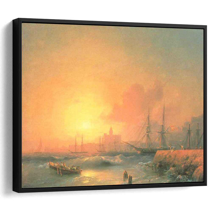 Malaga (1854) by Ivan Aivazovsky