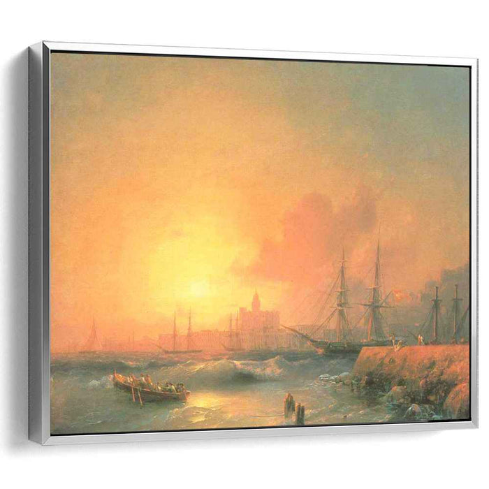 Malaga (1854) by Ivan Aivazovsky