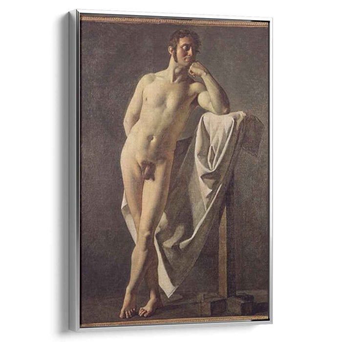 Male nude (1801) by Jean Auguste Dominique Ingres
