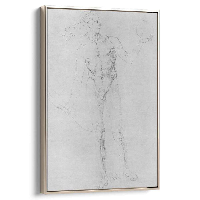 Male Nude(Apollo Poynter) (1503) by Albrecht Durer