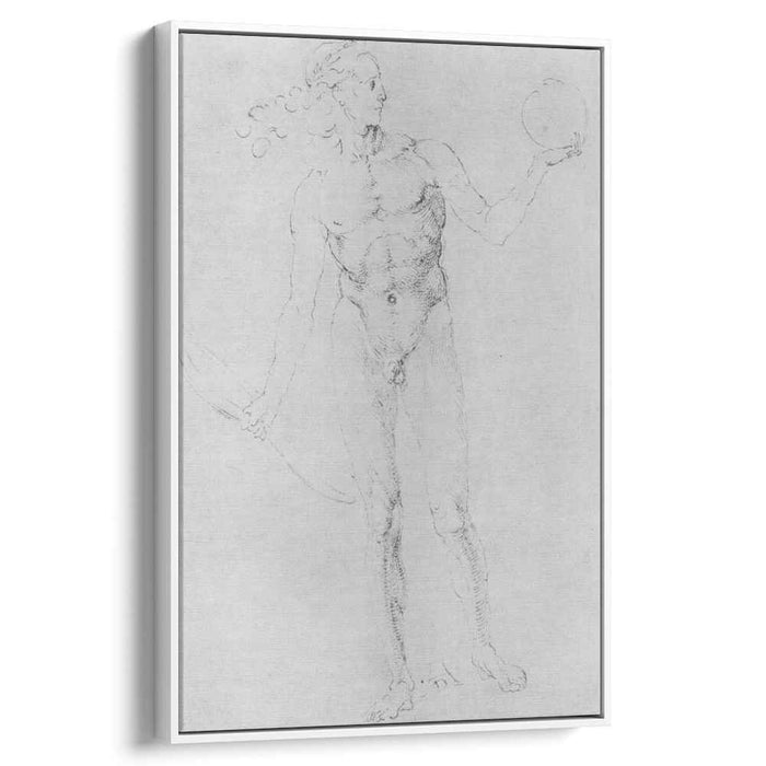 Male Nude(Apollo Poynter) (1503) by Albrecht Durer